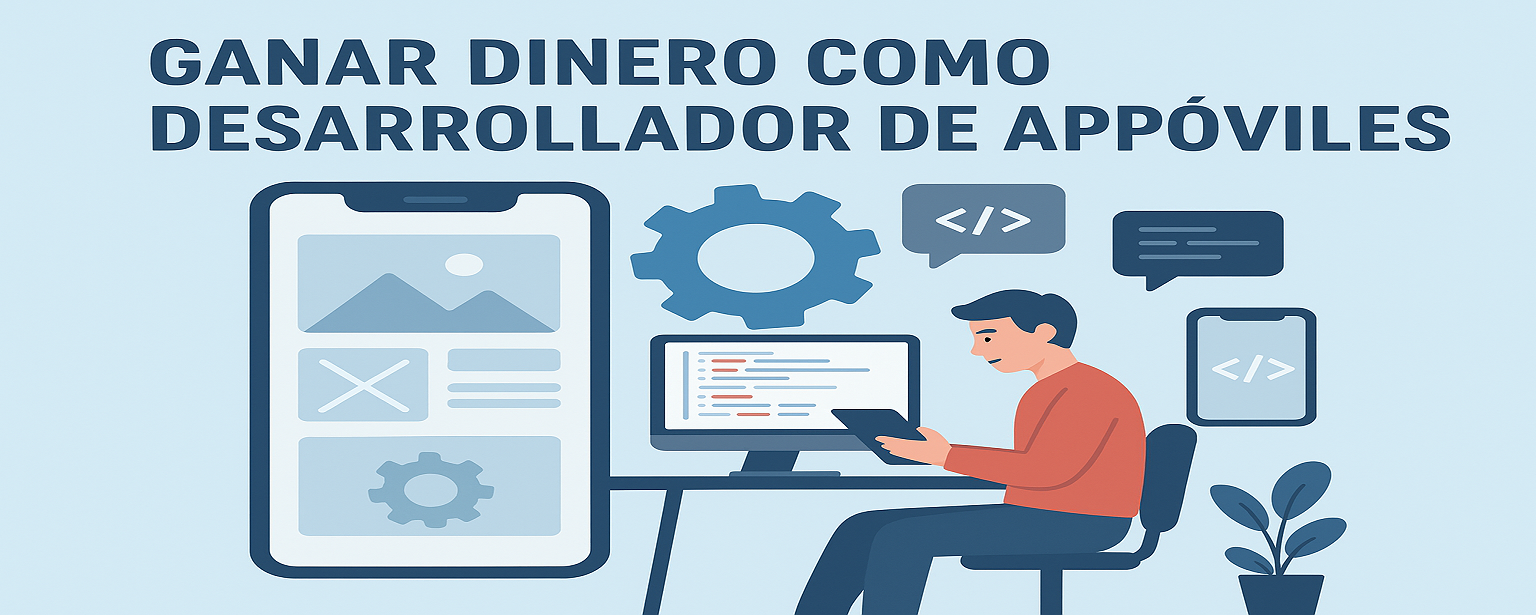 📱 Ganar dinero como desarrollador de apps móviles: guía práctica para emprender en el mundo digital